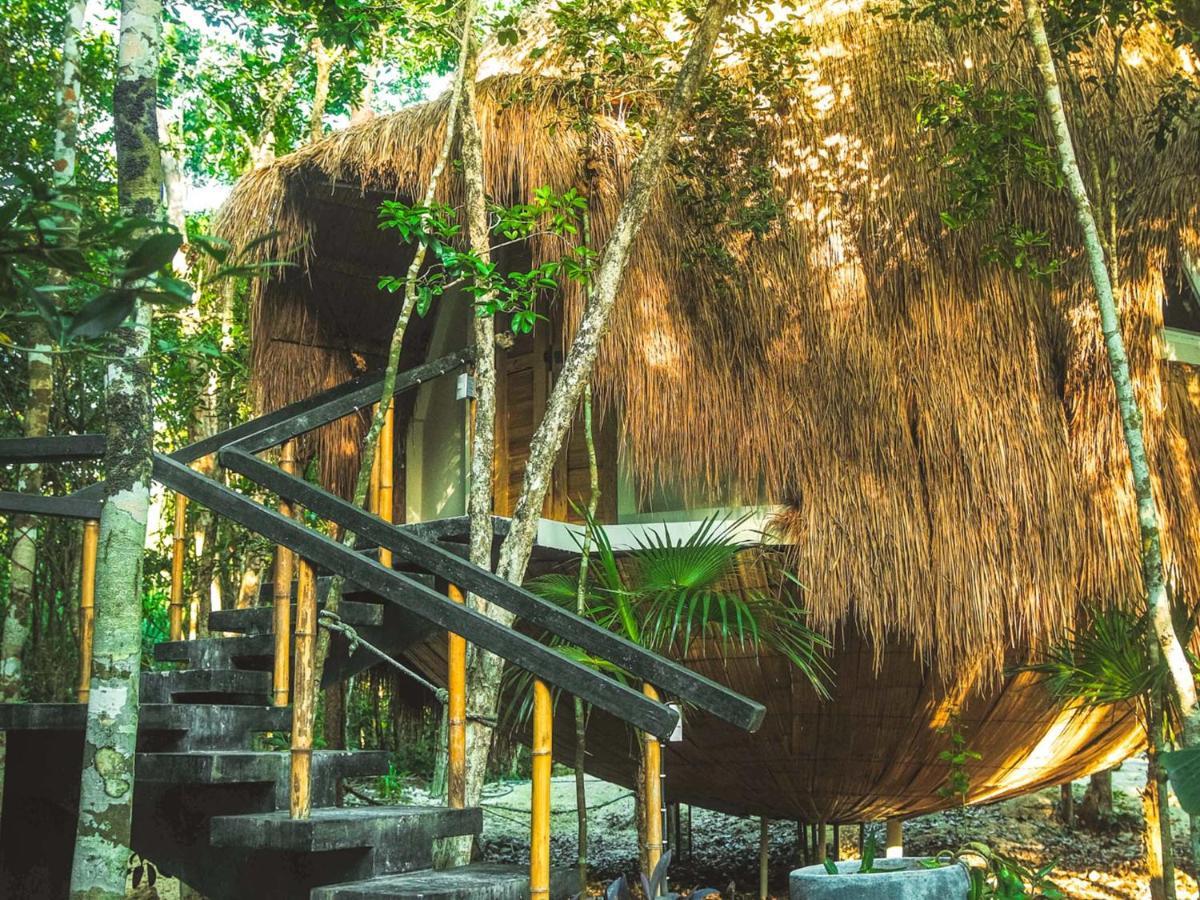 Casa Del Arbol At Villa Duendes Akumal Exterior foto